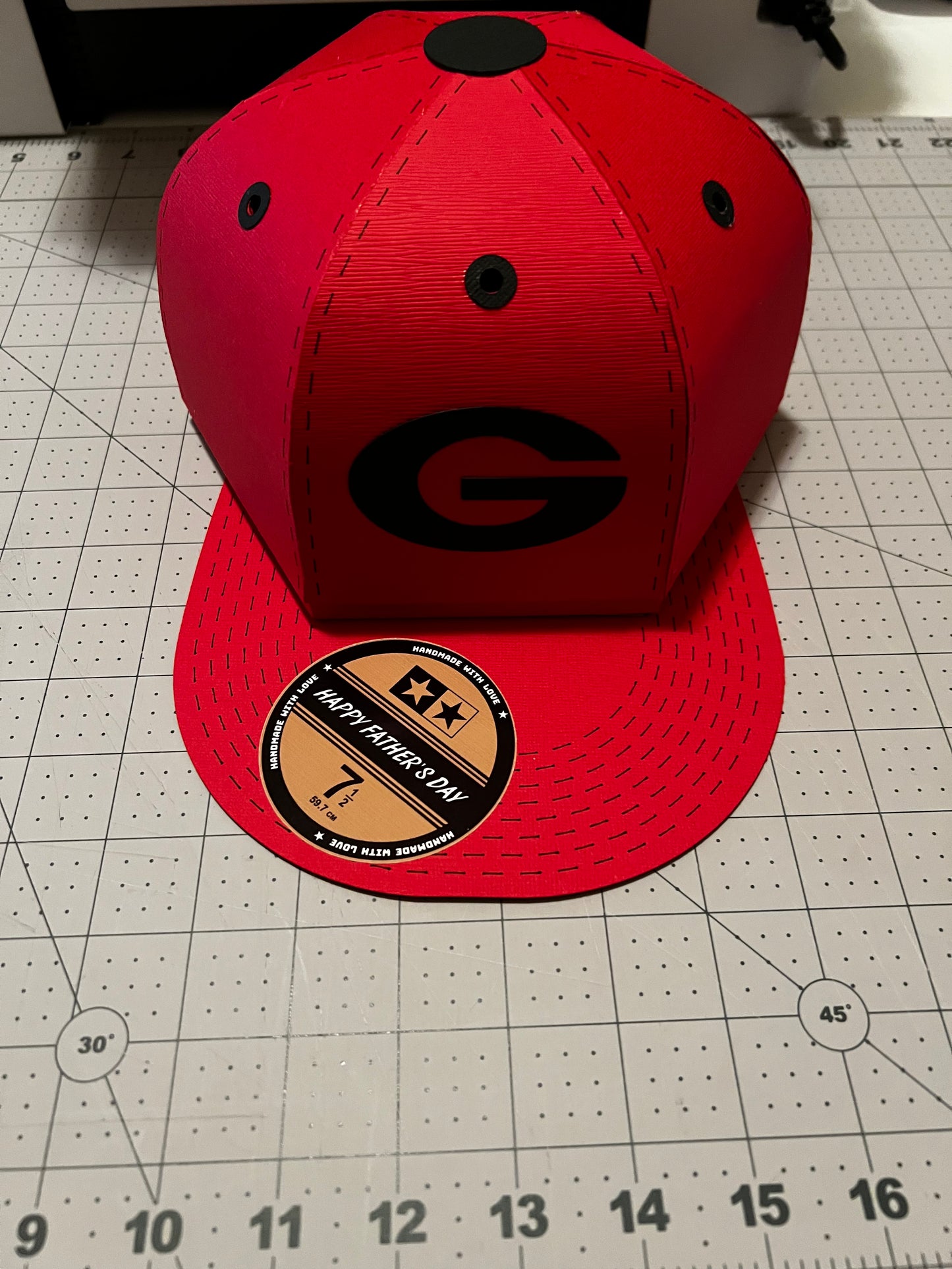 Baseball Cap Gift Box| Nita's 3D Paper Krafts