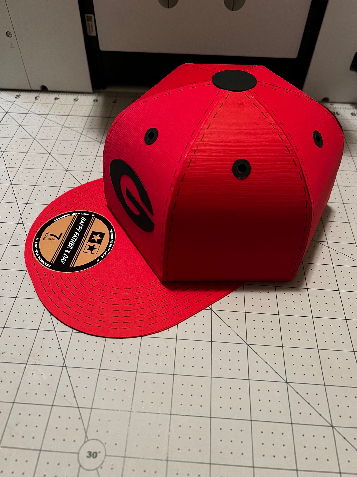 Baseball Cap Gift Box| Nita's 3D Paper Krafts