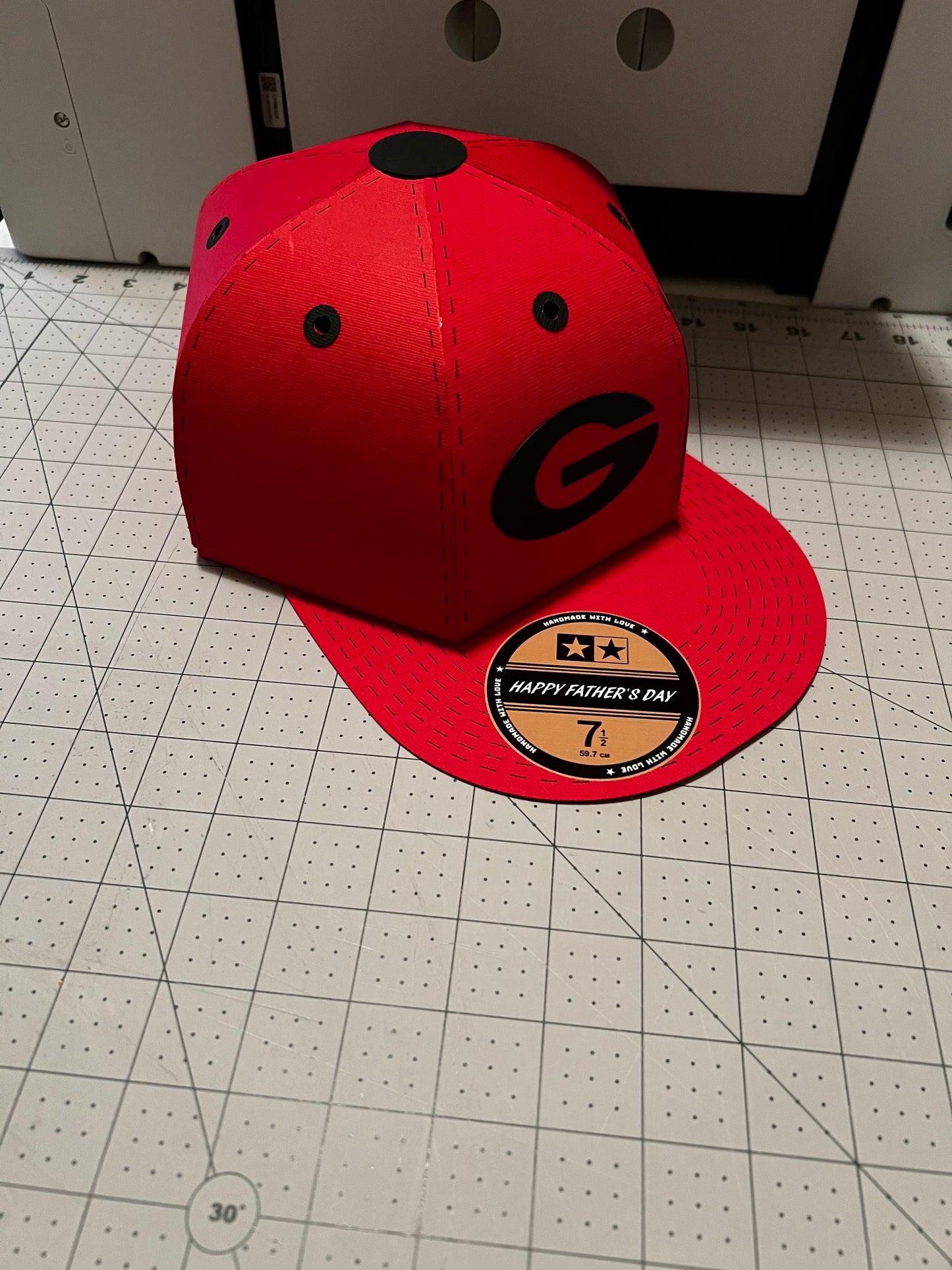 Baseball Cap Gift Box| Nita's 3D Paper Krafts