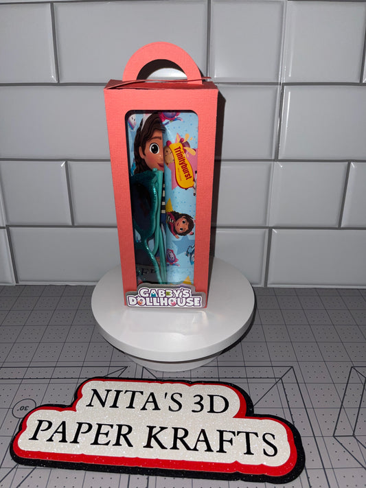 Custom 3D Doll Favor Box| Nita's 3D Paper Krafts™