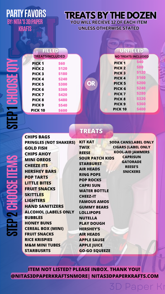PRICE LIST